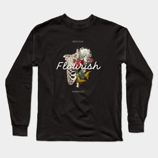 Breath Flourish Embrace Long Sleeve T-Shirt